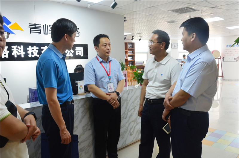 熱烈歡迎安陽(yáng)市委統(tǒng)戰(zhàn)部副部長(zhǎng)李春喜一行蒞臨我司參觀！